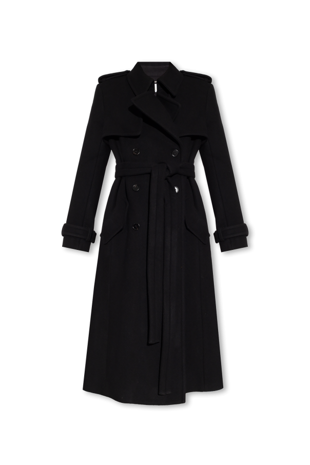 コート CHLOE BLACK WOOL AND CASHMERE BLEND COAT Chloé Oversized Coat In Wool | Chloé US
